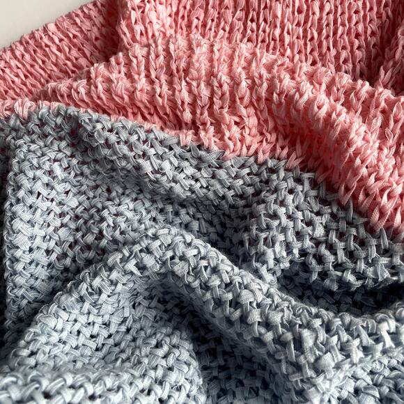 SANDRO Paris Obeline Color Block Openwork Sweater Size 3 (Large) - Picture 7 of 16